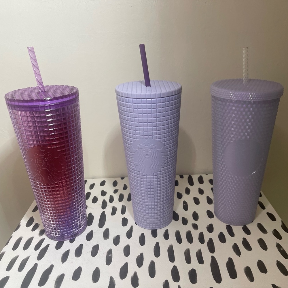 Starbucks Tumblers - Purple Set